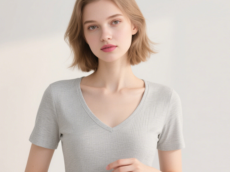 V-Neck-T-Shirt